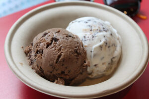 Vegan chocolate chunk and coconut chocolate chip at OddFellows