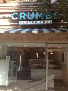 Crumbs gluten free bakery