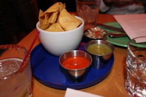 chips and salsa from Mission Cantina