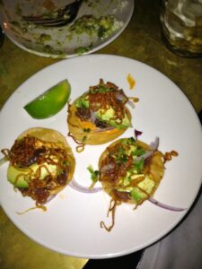 Tacos at Pulqueria