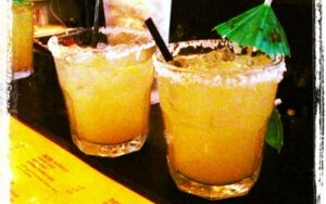Margaritas from Taqueria Lower East Side