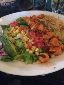 Chopped Salad with grilled chicken from Dos Caminos