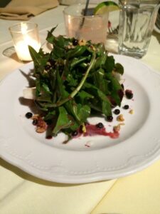 Roasted beet salad from Harding's