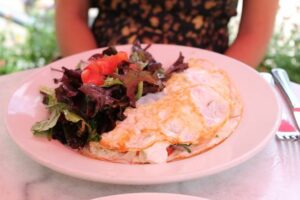Egg white omelette from Estancia 460
