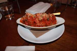 Gluten Free Meatballs from Rubirosa