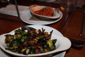 Gluten Free Brussels Sprouts from Rubirosa