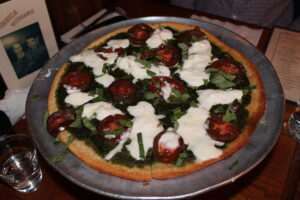 Gluten Free Caprese Pesto Pizza from Rubirosa