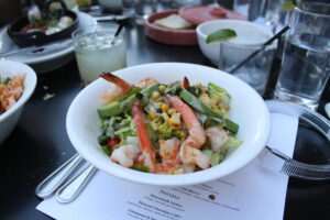 Tostada Chopped Salad at El Toro Blanco