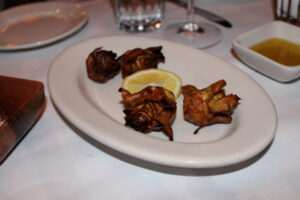 Grilled Artichokes at Maialino