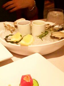 Oysters at Marea