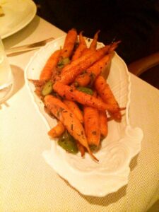 Roasted Carrots at Marea