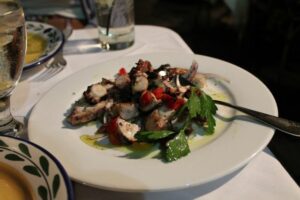 Grilled Octopus at Avra