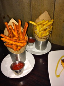 Truffle and Sweet potato fries from The Ainsworth