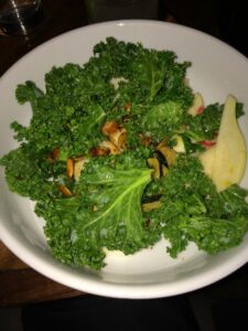 Kale Salad at The Library at The Public