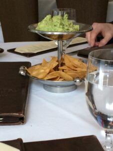 Guacamole and Chips from Pampano
