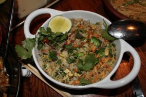 Duck Fried Rice at TAO Downtown in New York City