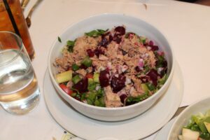 Mark’s Madison Avenue Salad with tuna at Fred's at Barney's