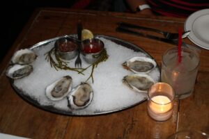 Oysters at Grey Lady