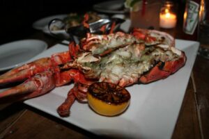 Grilled Lobster at Grey Lady