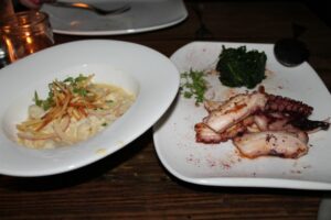 Ceviche and Octopus at Comodo