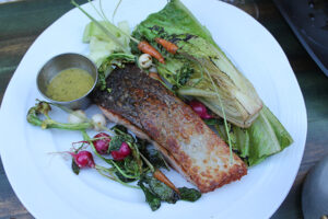 Grilled Salmon at Hotel Chantelle
