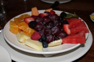 Fruit Salad at Anassa Taverna