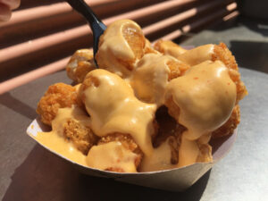 Tater tots with cheese from The Melt Shop