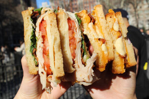 Turkey Club and Maple Bacon from Melt Shop