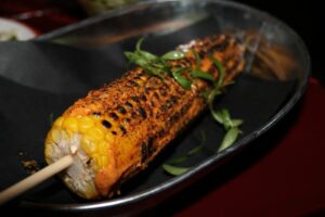 Grilled corn without cheese at Tijuana Picnic