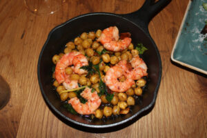Shrimp and chickpeas from The Little Beet Table
