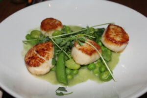 scallops from The Little Beet Table in New York City