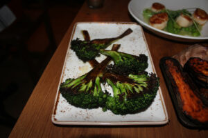 Roasted broccoli from The Little Beet Table