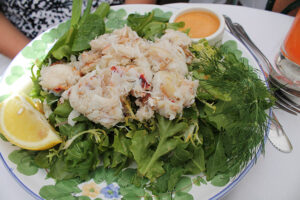 Lump Crab on Arugula Salad from The Ivy