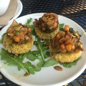 Polenta Cakes from Native Foods