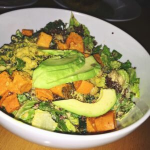 Kale Salad at Real Food Daily