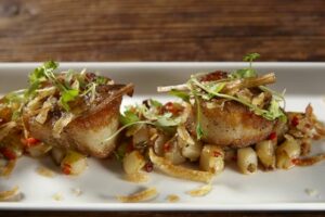 Seared Scallops from Hyde Sunset Kitchen + Cocktails