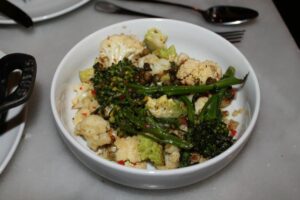 Roasted Broccoli and Cauliflower from Republique