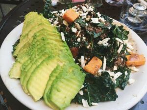 Kale Salad at Urth Caffe