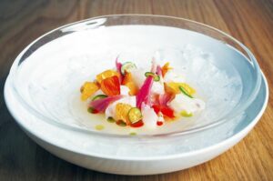 Snapper Crudo from The Independence