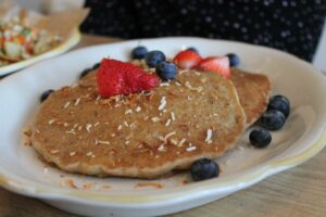 Gluten free pancakes from Kitchen Mouse