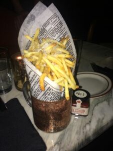 Truffle fries at The Nice Guy