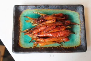 Roasted carrots at Pizza Beach