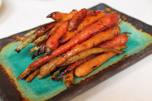 Roasted carrots at Pizza Beach