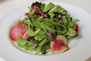 Market Greens Salad at Pizza Beach in New York City