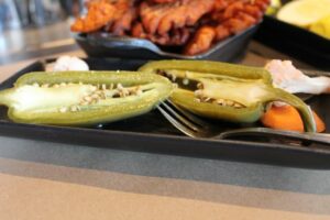 Pickle plate at Plan Check Kitchen + Bar