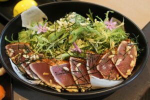 Spicy Tuna Salad at Plan Check Kitchen + Bar