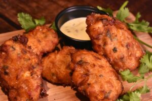 Conch fritters at Lolo's Seafood Shack