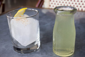 English Milk Punch at Faith & Flower in Los Angeles