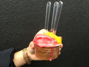 Gelato at Amorino in Beverly Hills, Los Angeles