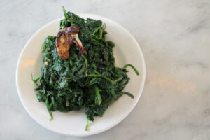 Sauteed SPinach at Little Dom's